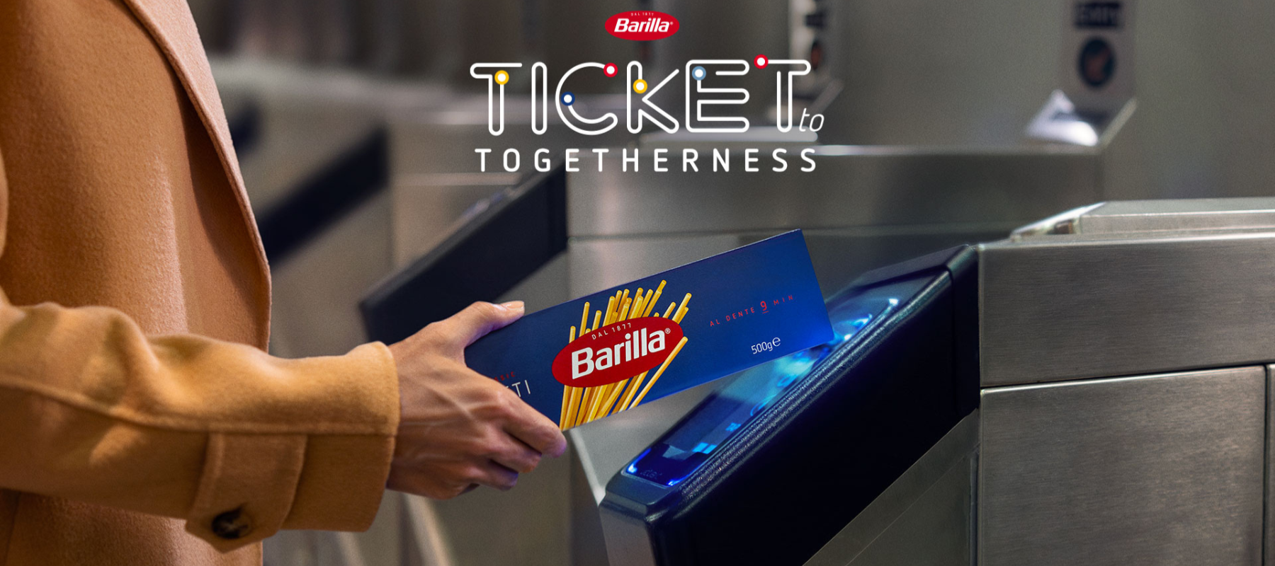 “Togetherness is just a box away”: Barilla united commuters and hearts on World Pasta Day